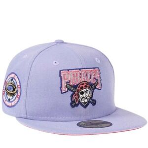 Pittsburgh Pirates New Era Purple Three Rivers Stadium 59FIFTY Fitted Hat 7 1/8